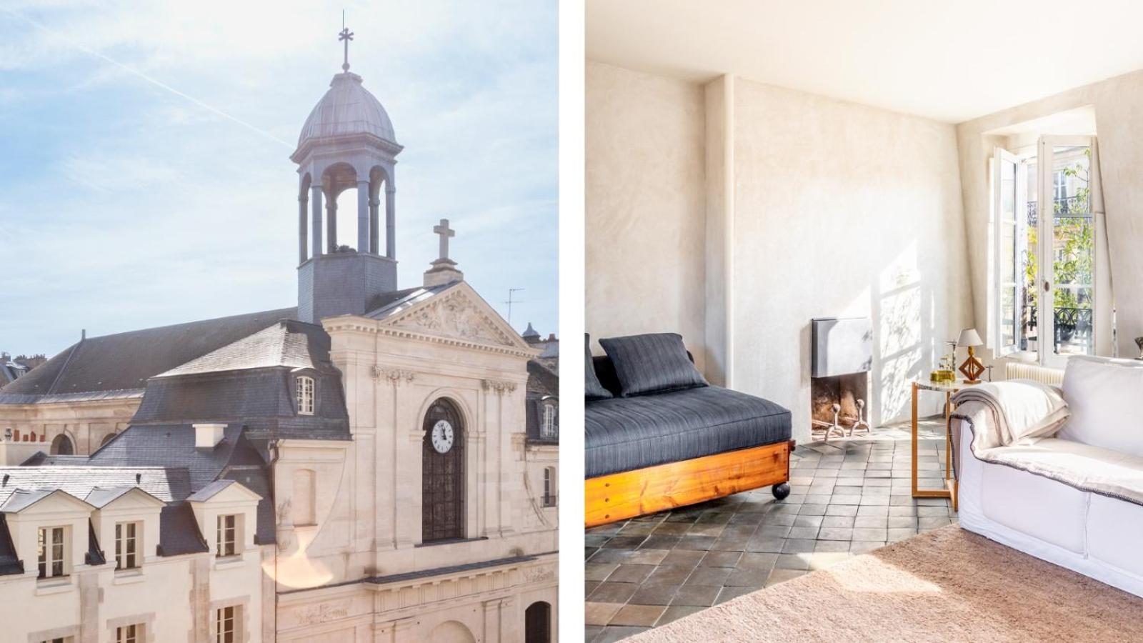 Famous Parisian Designer's Pied-a-terre In Le Marais Appartement